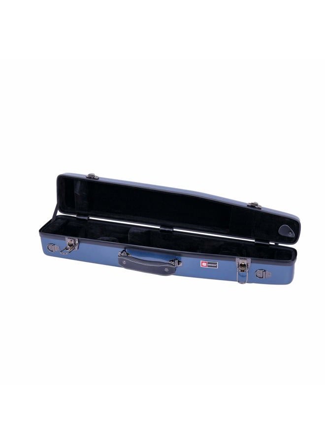 Crossrock Straight Soprano Saxophone Case, Fiberglass Hardshell With Backpack Straps, Blue (CRF1000SSBL) - Image 3