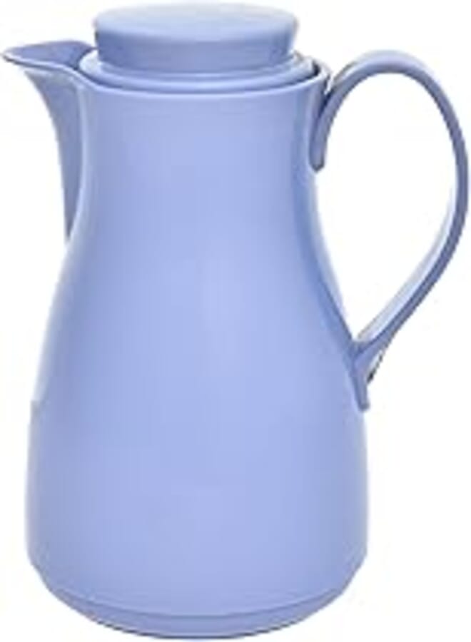 Rose RS-303-10-P/E Thermos with Button for Tea, Purple