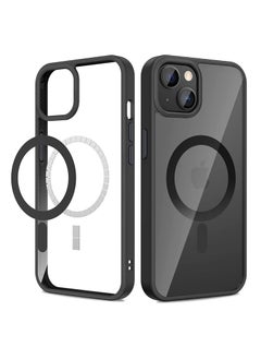 Built in Magnets Compatible with MagSafe Clear Hard PC Back Cover Soft TPU Frame Shockproof Protective Slim Bumper Case for iPhone 12/iphone 12 pro_ black - pzsku/ZCDFDBF9FCF186EA2A41CZ/45/_/1716412730/c07064be-1926-4403-ad42-e0b56c71485a