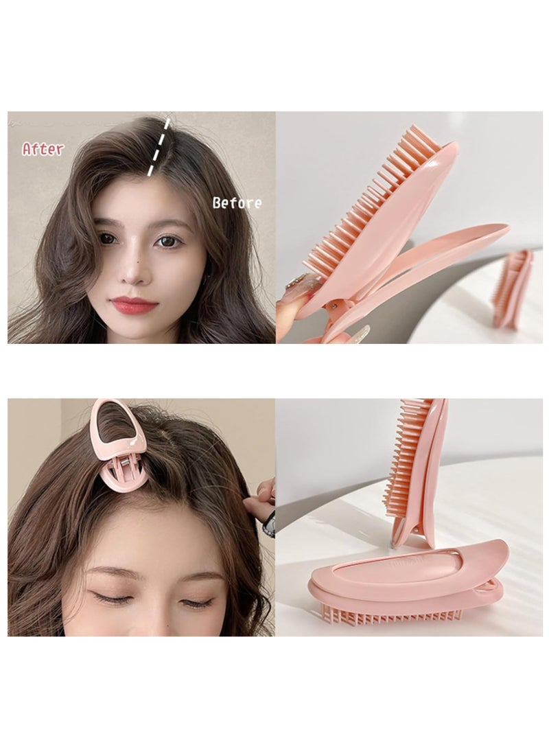 No brands مشبك شعر بلاستيكي عالي الجذور، أداة تصفيف الشعر لإضفاء كثافة عالية - Image 3