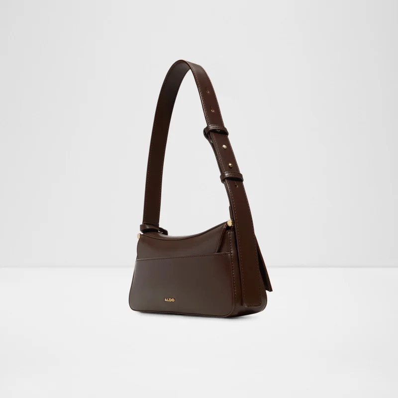 Aldo  Aldo Womens Brown Magnetic Snap Sling Bag for Women | Best Price UAE