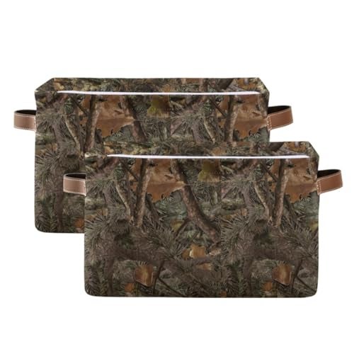Bzocm Camouflage Rectangular Storage Basket Organizer Bin Shelf Baskets For Clothes Gifts For Home Office Dorm - Image 3