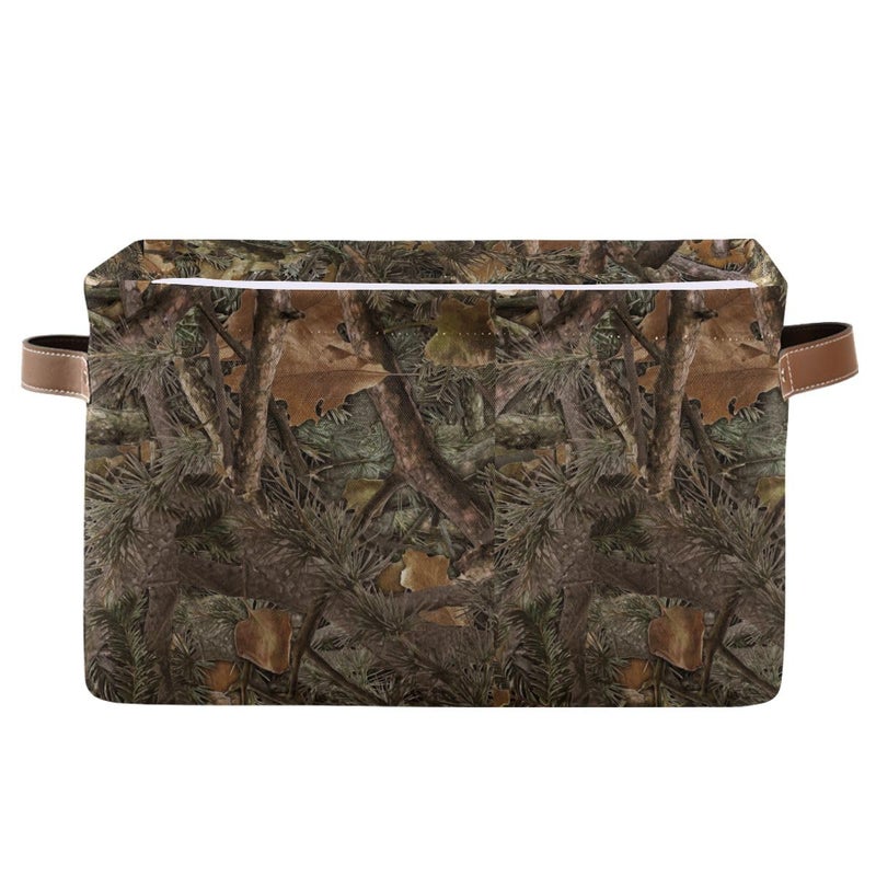 Bzocm Camouflage Rectangular Storage Basket Organizer Bin Shelf Baskets For Clothes Gifts For Home Office Dorm - Image 2