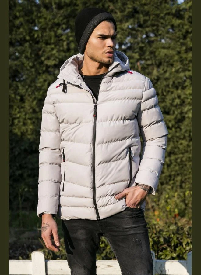 Buratti  Buratti Slim Fit Hooded Jacket with Pockets Men's Jacket 6274818 for Men | Best Price UAE