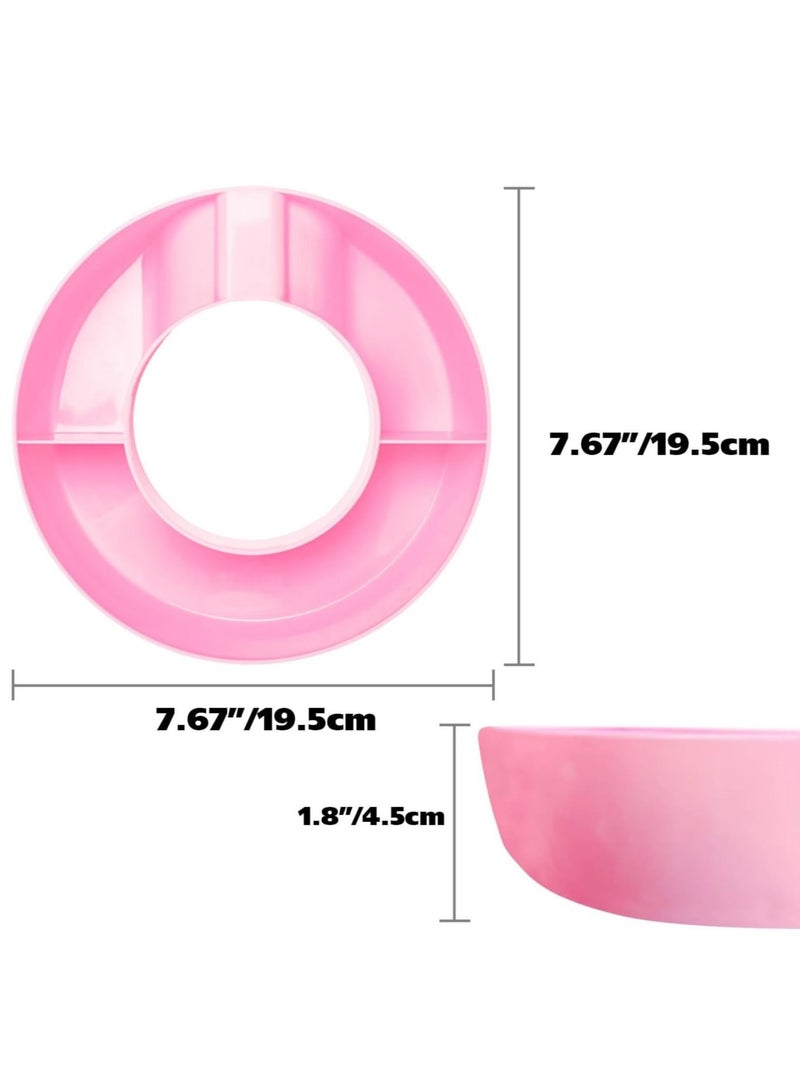 Snack Bowl for Stanley 40 oz Tumbler, Snack Tray, Reusable Snack Ring for Stanley Insulated Cup Accessories (Orange)  - Image 4