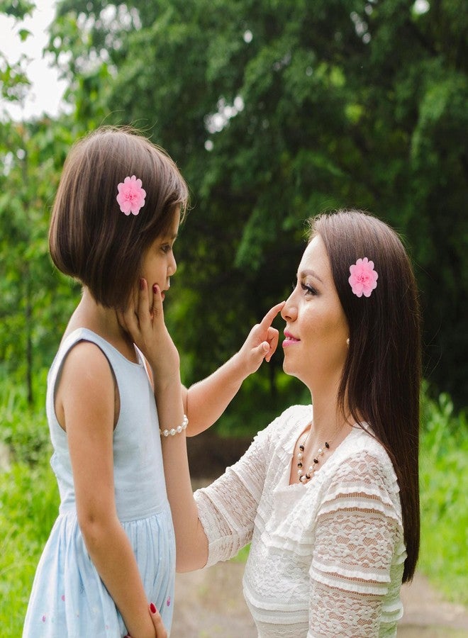 NUOSYI 20PCS 2" Chiffon Flower Baby Girls Hair Bows Clips Cute Hair Accessories For Newborns Infants Toddlers Kids Women - Image 5