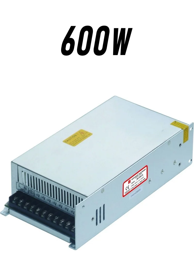 Mervesan MT-600-12 600W 12V 50A Metal Case Adapter