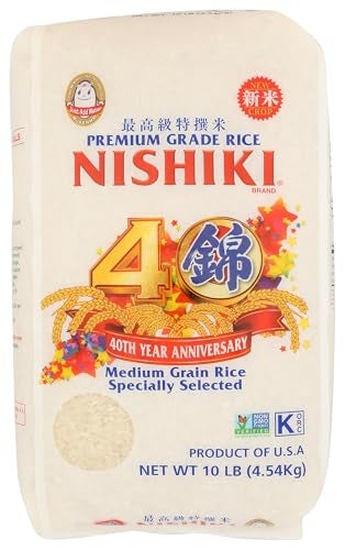 Nishiki Premium Sushi Rice 10lbs - Image 1