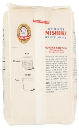 Nishiki Premium Sushi Rice 10lbs - Image 5