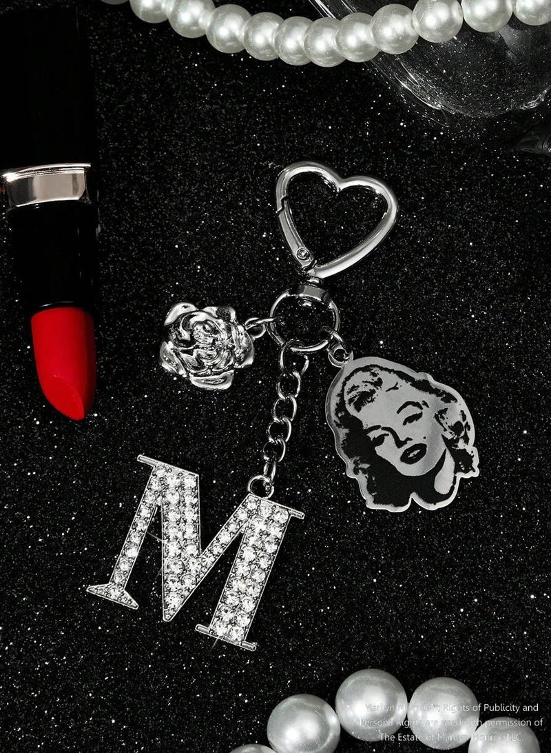 Marilyn Monroe "M" keychain - Image 1