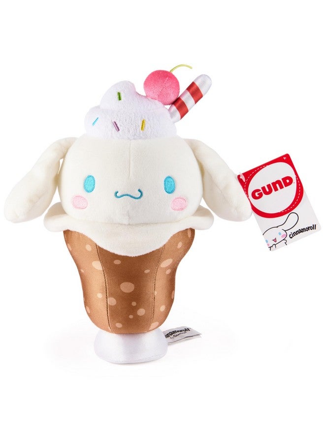 GUND دبدوب جوند سانريو الرسمي هالو كيتي وأصدقائها سينامورول جذر البيرة العائم، لعبة دبدوب قابلة للجمع، حيوان محشو للأعمار من 1 وما فوق، وردي، 8 إنش - Image 5