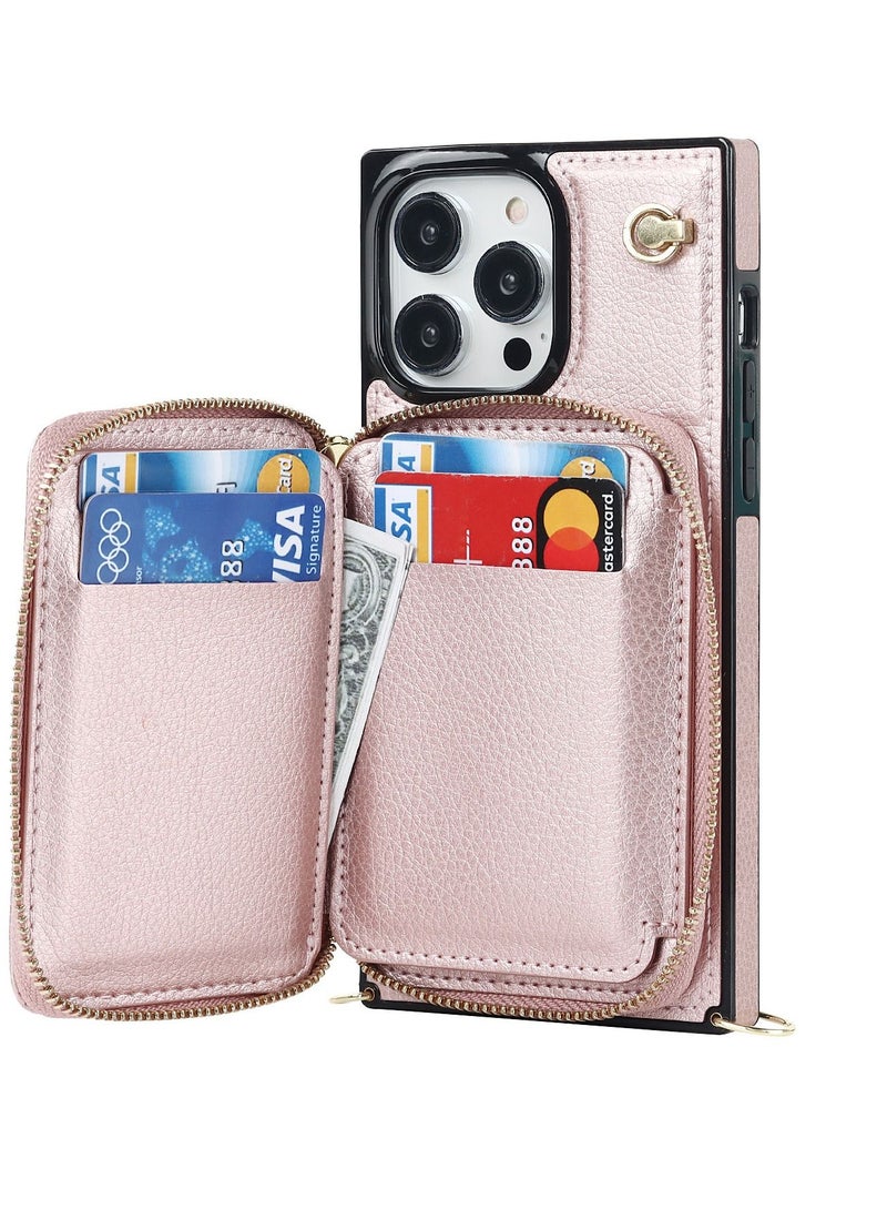 Suteni Back Cover Leather Card Slots Phone Case for iPhone - Image 2