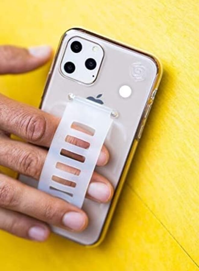 جريب 2 يو حافظة هاتف Iphone 11 Pro Max Slate Gettagrip Boost حماية معززة وغطاء حماية نحيف لهاتف Iphone يدعم لاسلكي شفاف مع قبضة شفافة - Image 3