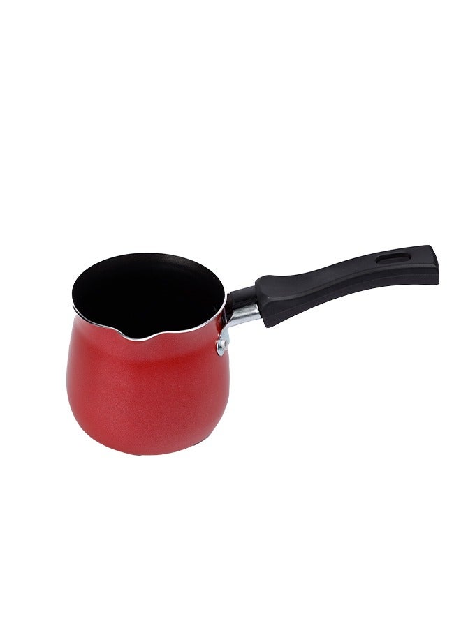 سويت هوم جهاز تسخين القهوة مقاس 9 سم، مصنوع من الألومنيوم شديد التحمل، ومقبض مريح - Image 1