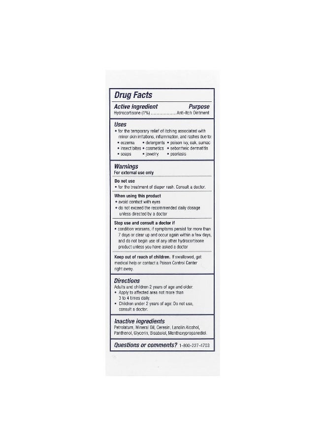 Aquaphor - Aquaphor, Itch Relief Ointment, Maximum Strength, Fragrance Free, 2 oz (56 g) - Image 1