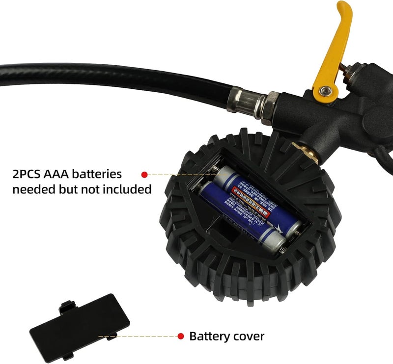 FORNAX Digital Tire Inflator with Pressure Gauge - Image 4