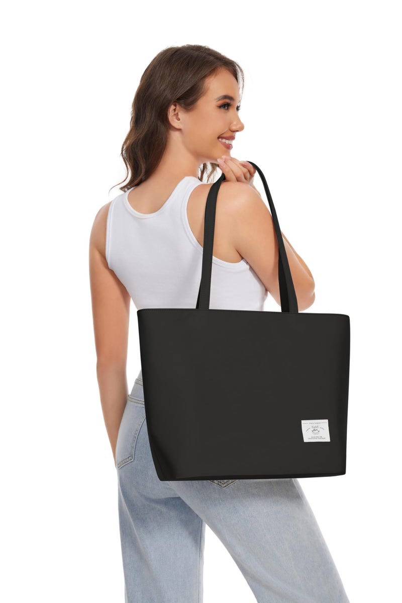 KALIDI FANCY FOREST KALIDI Tote Bag for Women Large Waterproof Shoulder Bag Zipper Casual Hobo Handbag Work Shopping Lightweight - Image 3