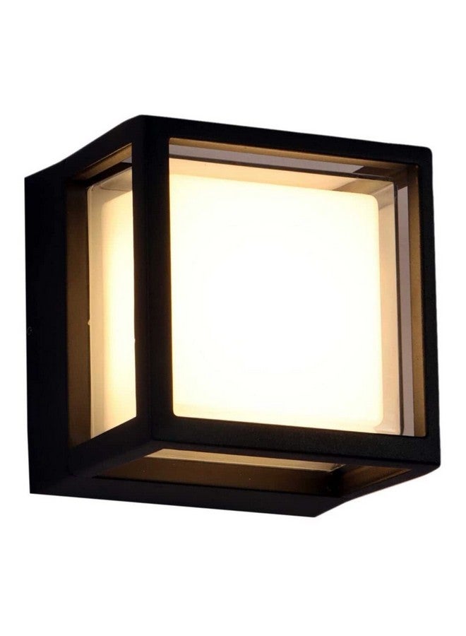 SINOMAN مصباح حائط خارجي أسود SINOMAN مضاد للماء LED، أبيض دافئ لمدخل المنزل، الحدائق، الممرات، الزينة، جانب المسبح، السلالم الخارجية والجدران - Image 3