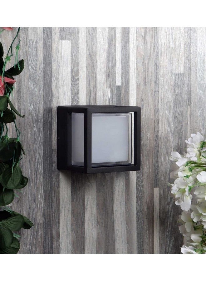 SINOMAN مصباح حائط خارجي أسود SINOMAN مضاد للماء LED، أبيض دافئ لمدخل المنزل، الحدائق، الممرات، الزينة، جانب المسبح، السلالم الخارجية والجدران - Image 2