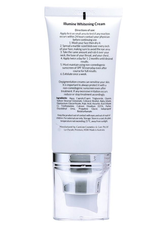 سكين لاب إلومين كريم تفتيح SPF15 50 مل خالي من فيتامين سي خالي من البارابين - Image 2