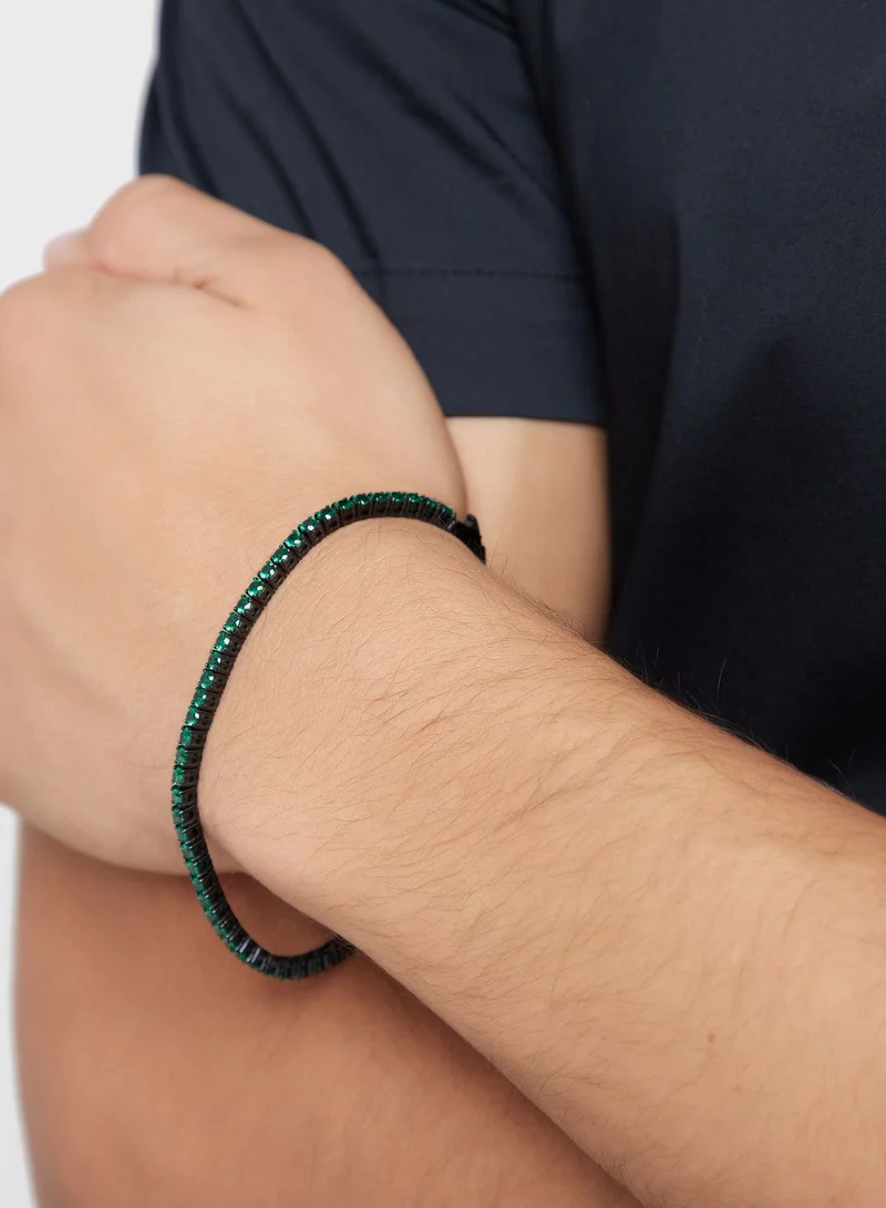 GUESS Casual Logo Buckle Bracelet
