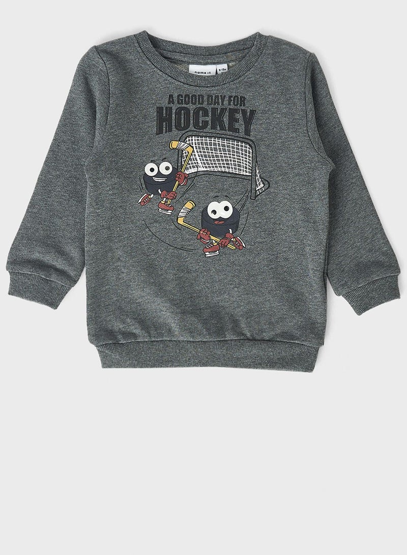 NAME IT Kids Graphic Sweatshirt  - Image 1