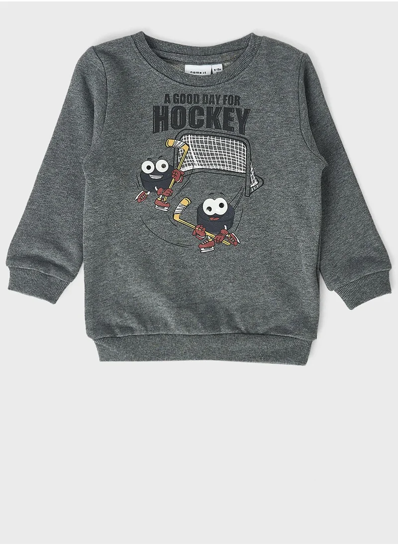 NAME IT Kids Graphic Sweatshirt