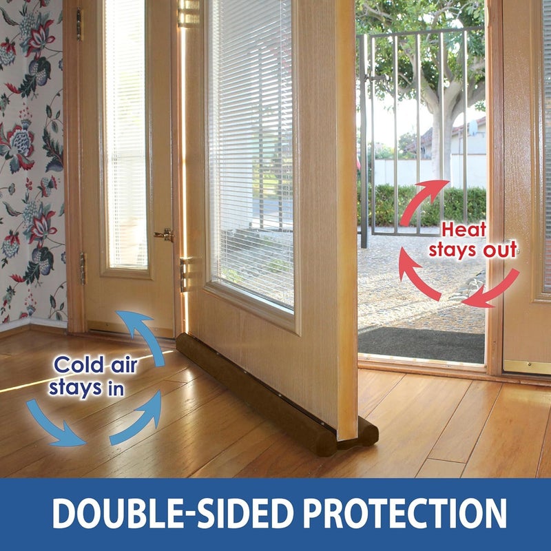 KBS Door Bottom Sealing Strip Guard Stopper Sealer Closer for Sound and Dust Proof Home Office Kitchen Accessories Item Smart Gadgets Products (Size-39 inch) - Image 2