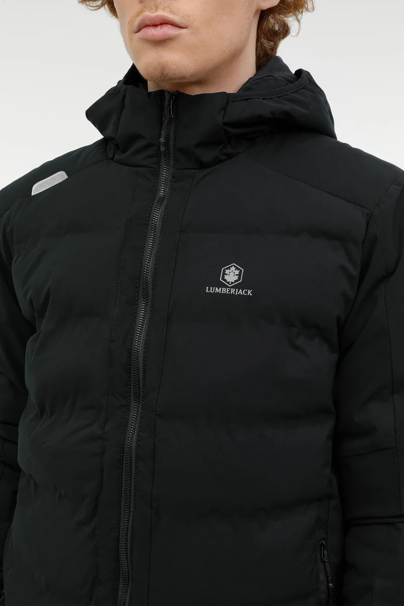 LUMBERJACK M-Acelın Coat 2pr Black Men's Short Coat10