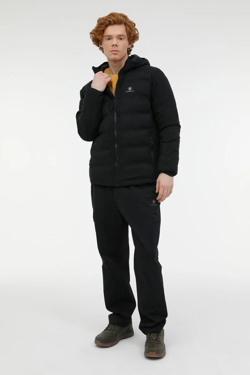 LUMBERJACK M-Acelın Coat 2pr Black Men's Short Coat10