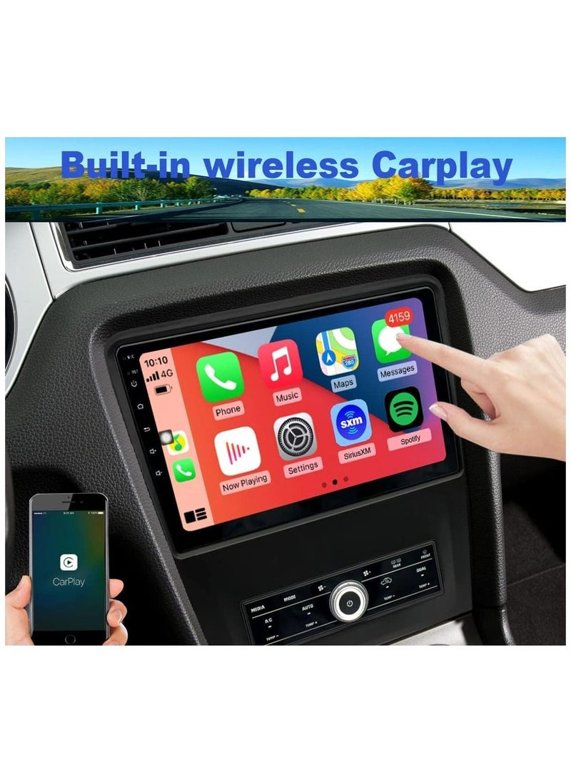 SHEZA STAR - Android Screen For Ford Mustang 2010 To 2014 2GB RAM 32GB Memory Support Apple Carplay Android Auto Full HD Touch Screen 10 Inch built In Bluetooth USB Radio WiFi Play Store Backup Camera included - Image 1