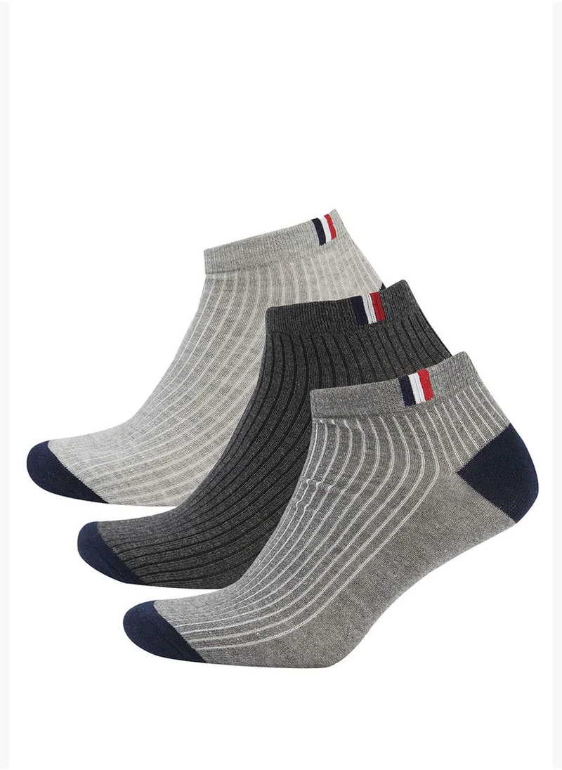 DeFacto 3 Pack Man Low Cut Low Cut Socks