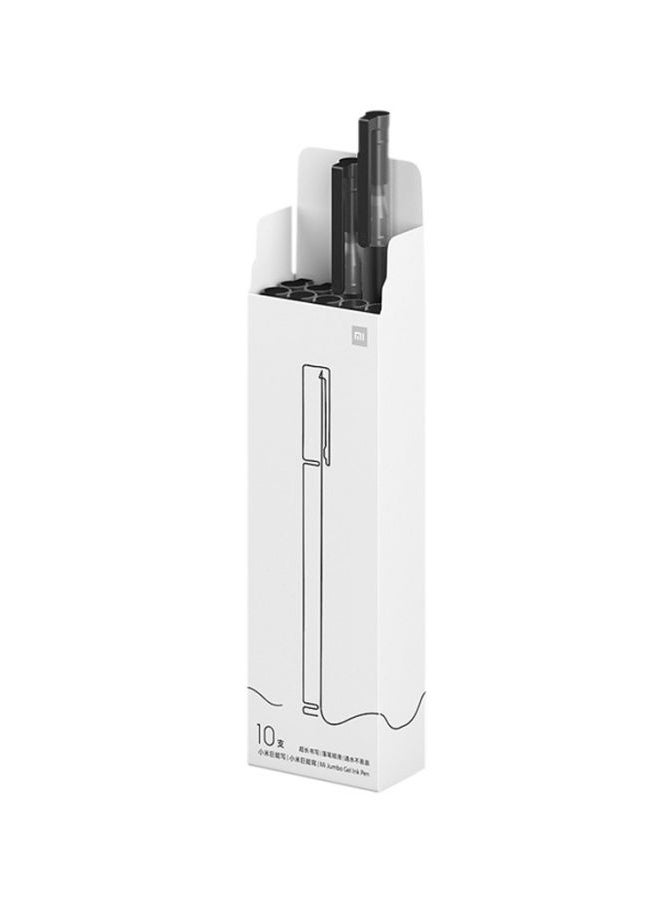 Xiaomi 10-Piece Gel Ink Pen Set Black/Clear - Image 2