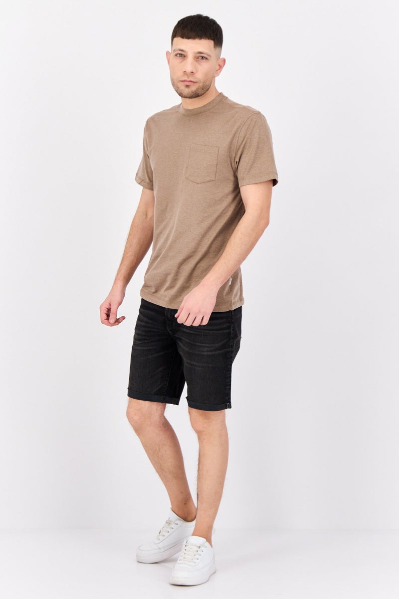 American Eagle شورتات جينز مغسولة للرجال، أسود - Image 4