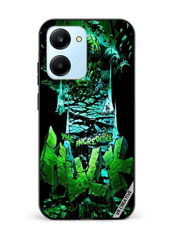 VR CREATIVE Protective Case Cover For Honor Play7T Hulk Design Multicolour - Image 1