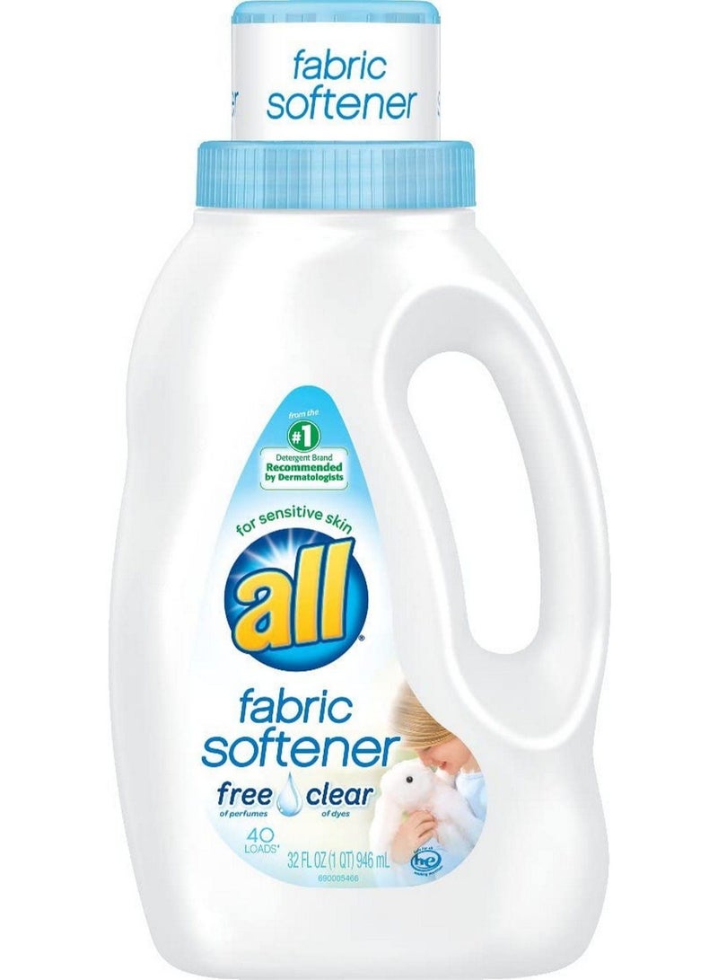 All Concentrated Fabric Softener Liquid 946 ML