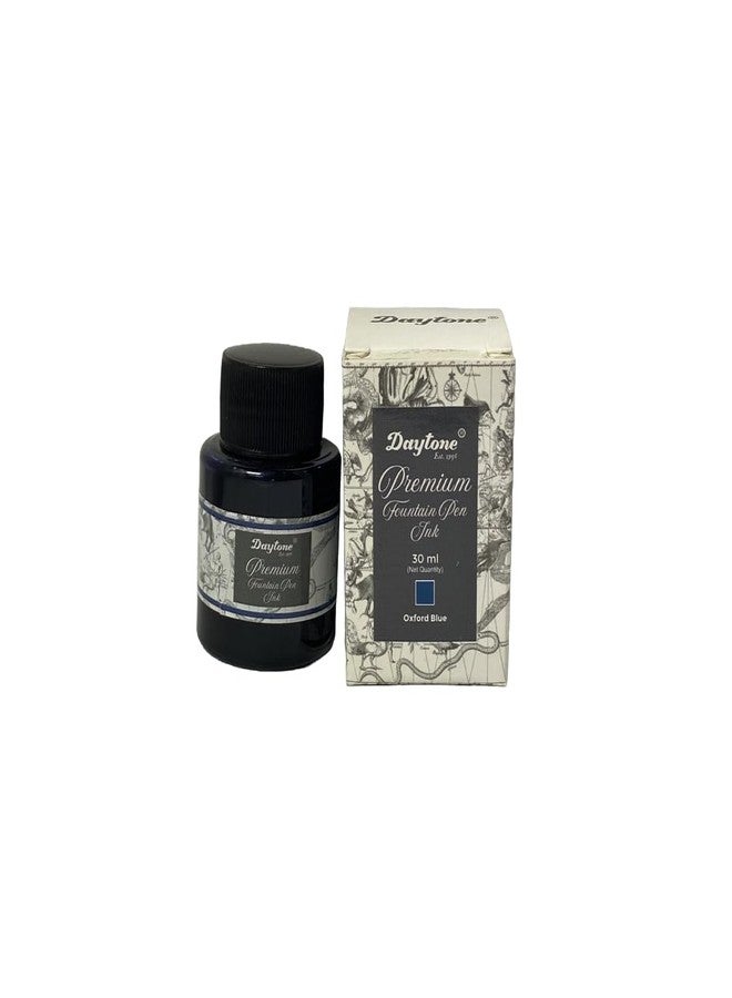 Daytone Premium Fountain Pen Ink (Double Pack of 2) (Oxford Blue, 30 ml Bottle) - Image 3