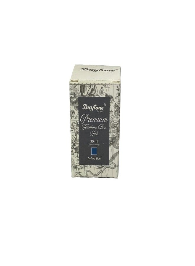 Daytone Premium Fountain Pen Ink (Double Pack of 2) (Oxford Blue, 30 ml Bottle) - Image 2