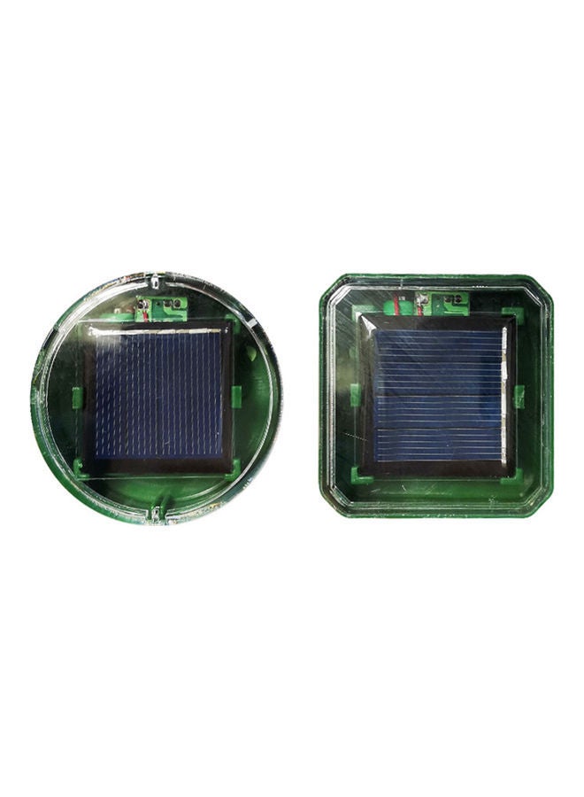 NIBEMINENT Solar Sonic Wave Rodents Repeller Black/Green - Image 2
