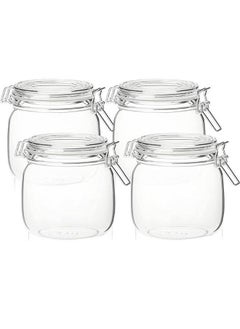 Air-Tight Borosilicated Glass Storage Jar Containers For Kitchen Storage, Pickle Dry Fruits Transparent 500ML PACK of 4 - pzsku/ZCDFFBCC5F7A974E84083Z/45/_/1672973698/35120e44-8512-4d15-8577-09a34a9ab69b