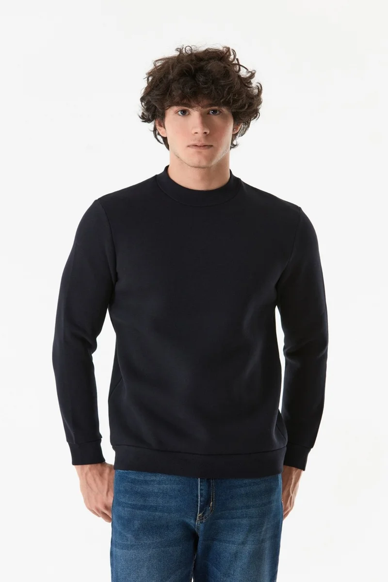 فولامودا Basic Crew Neck Sweatshirt