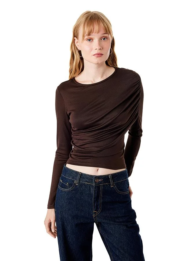 Koton  Draped T-Shirt  | Best Price UAE