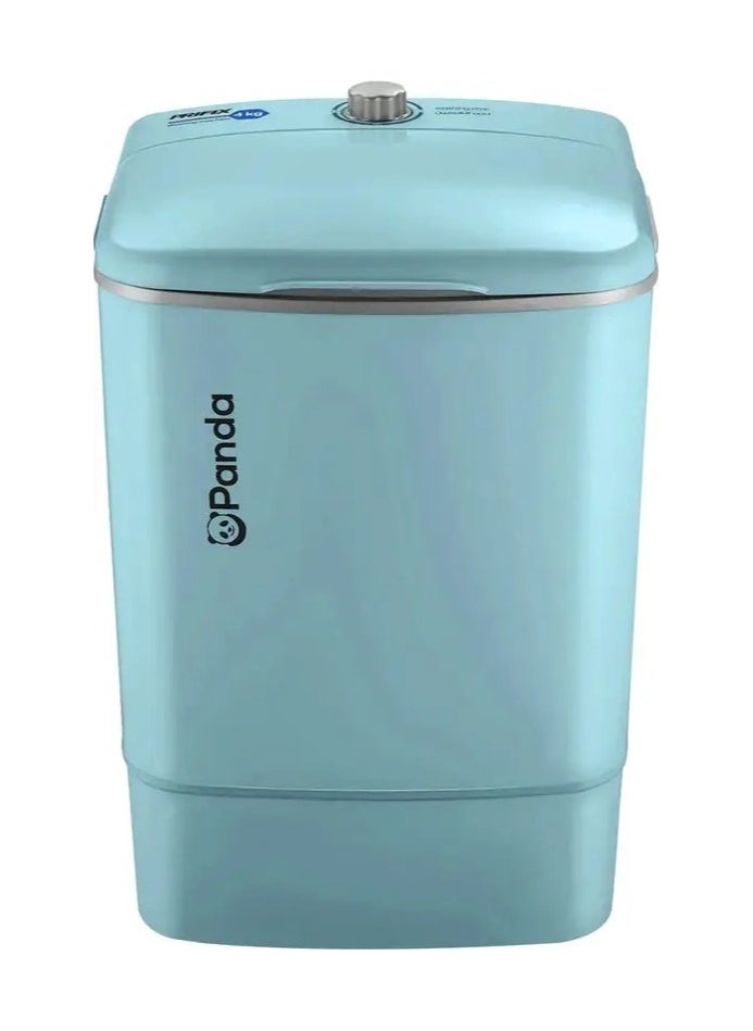 بريفيكس - غسالة باندا بريفيكس، سعة 4 كجم، مزودة بحلة عصر، PWM104 - ازرق - Image 1