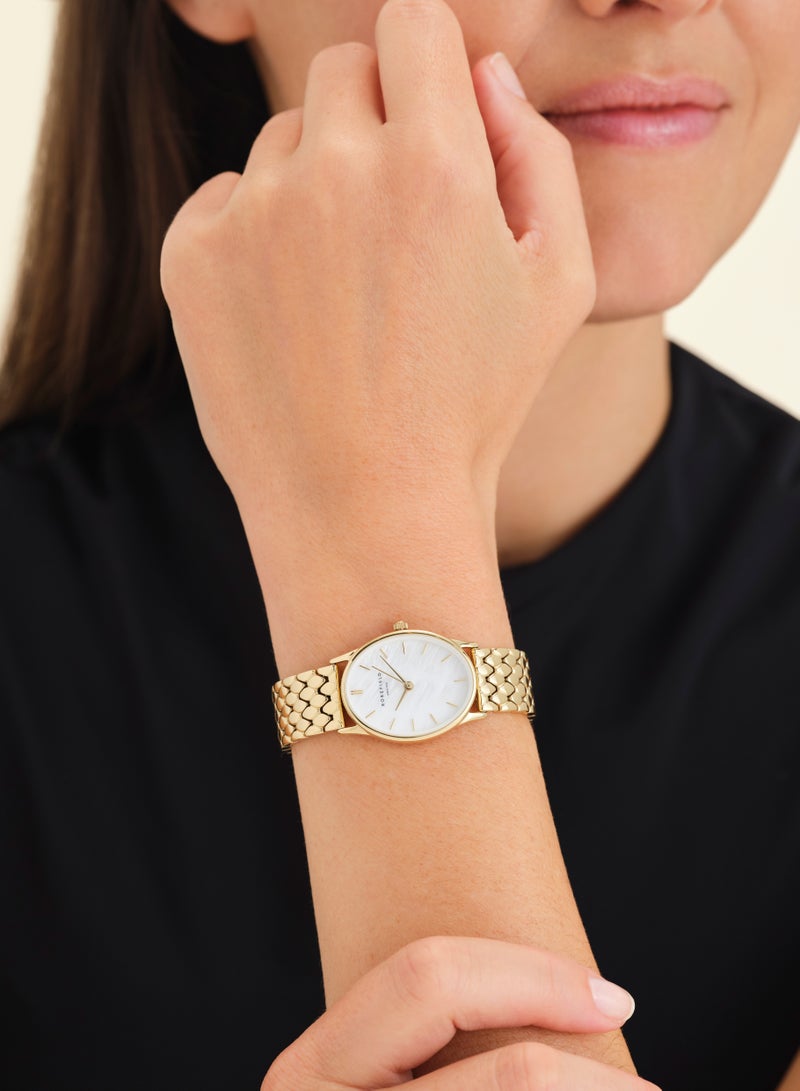 روزفيلد روزفيلد ذا أوفيلد ذا أوفال وايت موب ستيل جولد - Image 2