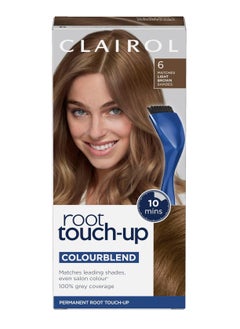 CLAIROL Root Touch Up Permanent Hair Dye 6 Light Brown  - Image 1