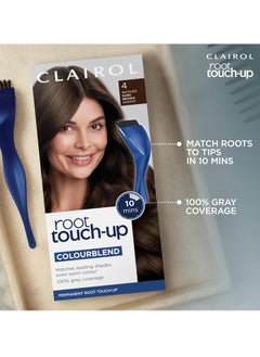 CLAIROL Root Touch Up Permanent Hair Dye 6 Light Brown  - Image 4
