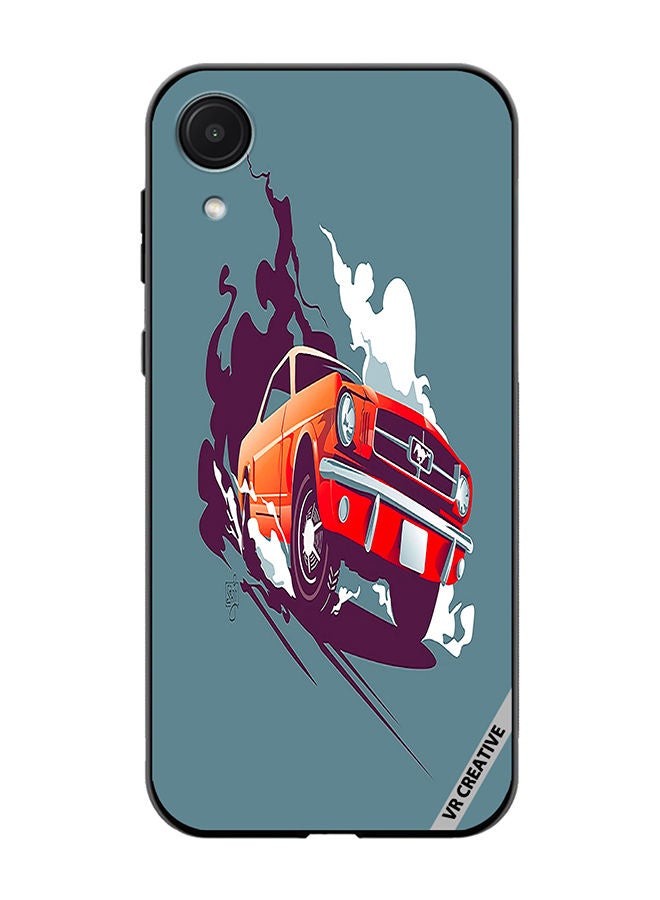 VR CREATIVE Protective Case Cover For Samsung Galaxy A03 Core Mustang Design Multicolour - Image 1
