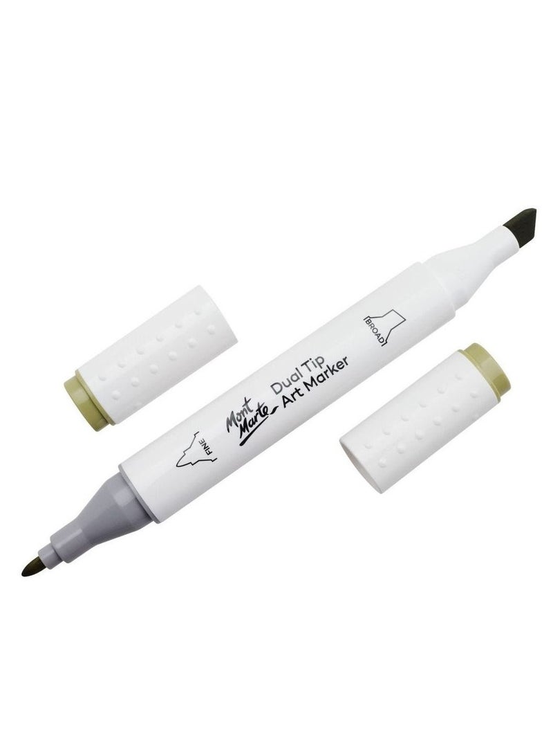 Mont Marte Dual Tip  Premium Art Marker Yellow Green - Image 1