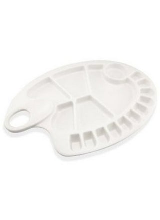 Brustro Kidney Shaped 17 Well Plastic Palette | 30 X 20cm | Lightweight, Ergonomic Design, Ideal for Oil, Acrylic, Watercolour Paints, Professional Art, Painting. - pzsku/ZCE000C8FD2D93409DA09Z/45/_/1740118393/c240489e-7684-499c-bf85-bdf24e1ba351