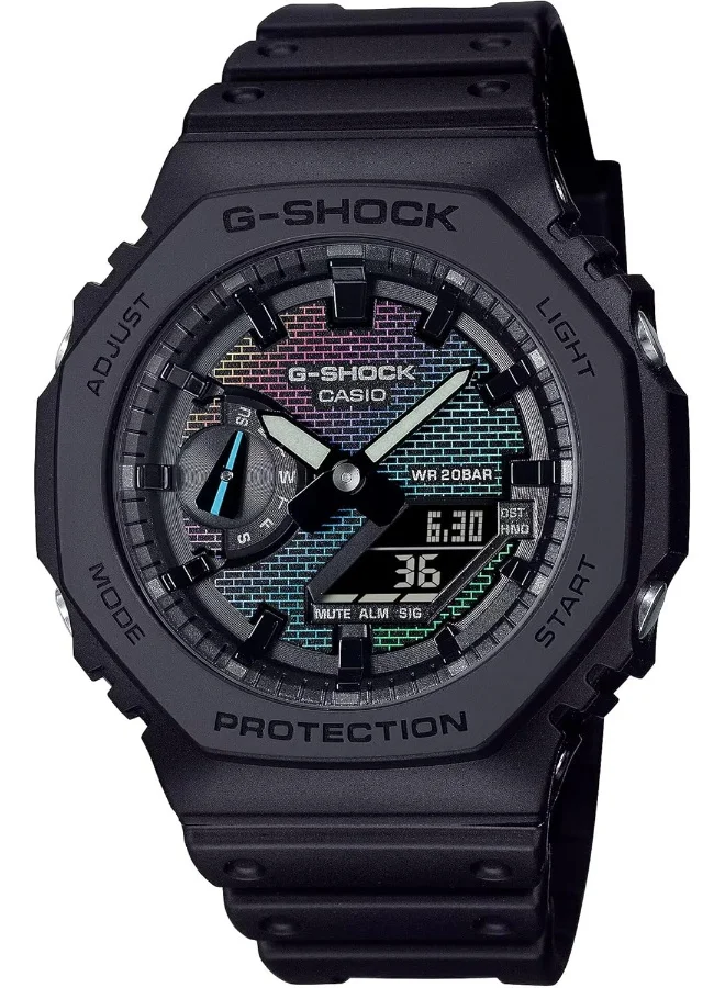 كاسيو Casio Watches G-Shock Men Bio-resin band-GA-2100RW-1ADR, Black